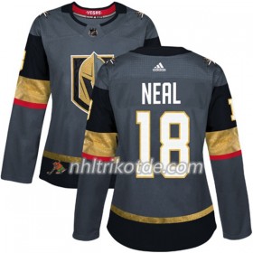 Vegas Golden Knights Trikot James Neal 18 Adidas 2017-2018 Grau Authentic - Dame